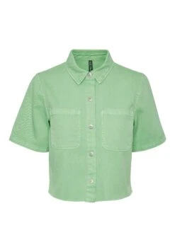 Pieces Pcblume- Overhemdblouse - Absinthe Green -Pieces aac21acc04b14f2cb9831e40cb2ea3c5