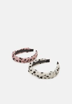 Pieces Pccoma Hairband 2 Pack - Haaraccessoire - Cloud Dancer
