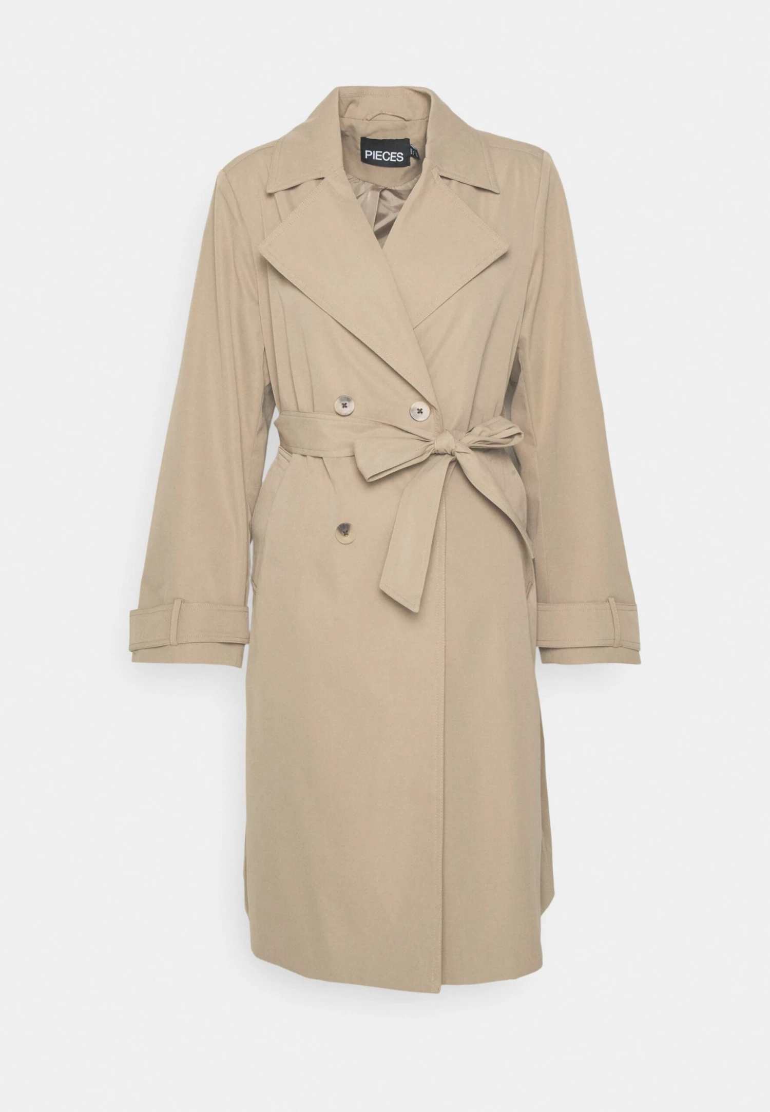 Pieces Petite Pcjikkie Belt - Trenchcoat - Beige 8 Pieces Petite Pcjikkie Belt - Trenchcoat - Beige - Afbeelding 6