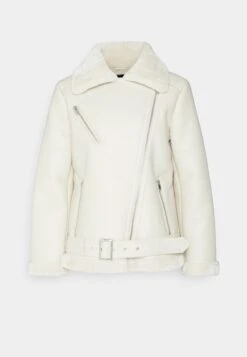 Pieces Petite Pcnora Jacket - Imitatieleren Jas - Birch -Pieces af4fdcda2941493b9278645f47a75390