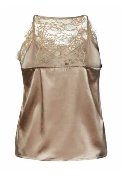 Pieces Pclua Singlet - Pyjamashirt - Beige -Pieces b1743fc5e40b4eb19d85414f7aa6ac22