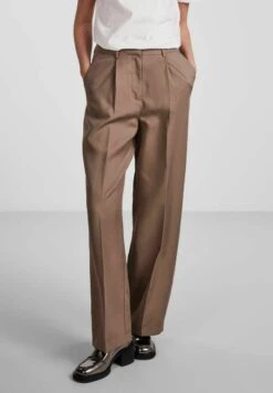 Pieces Mit Weitem Bein - Broek - Fossil