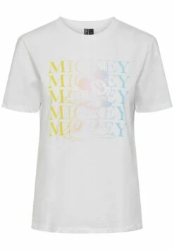 Pieces T-Shirt Print - Bright White 12 Pieces T-Shirt Print - Bright White -Pieces b3323ab448644168879b2dde800be024