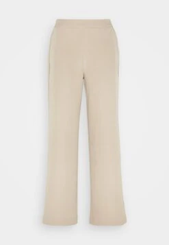 Pieces Bossy Wide Plain Pant - Broek - Silver Mink -Pieces b460c31b37584de3bab26cfb6032f880