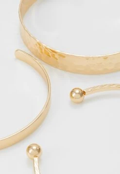 Pieces Pcmadelino Bracelets 3 Pack - Armband - Gold-Coloured -Pieces b4c649d2993841a09ee935456e7d005d