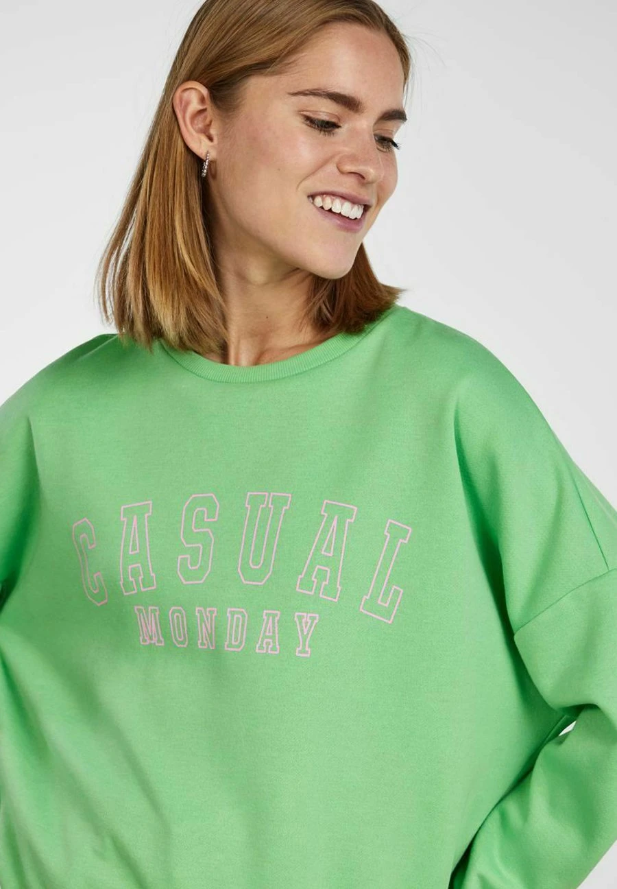 Pieces Pcfiline - Sweater - Absinthe Green 6 Pieces Pcfiline - Sweater - Absinthe Green - Afbeelding 4