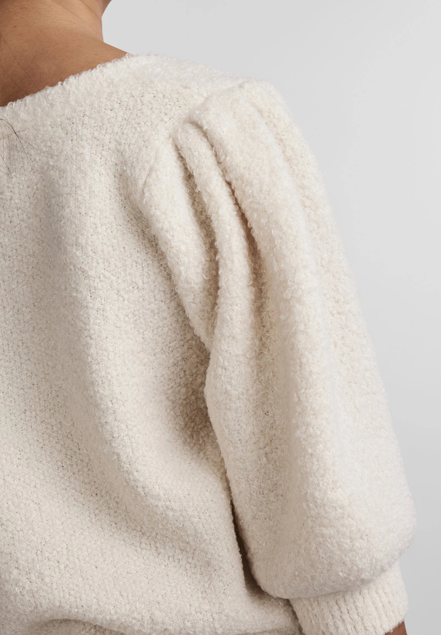 Pieces Pcbisa Sleeve Cardigan - Vest - White Smoke 7 Pieces Pcbisa Sleeve Cardigan - Vest - White Smoke - Afbeelding 5