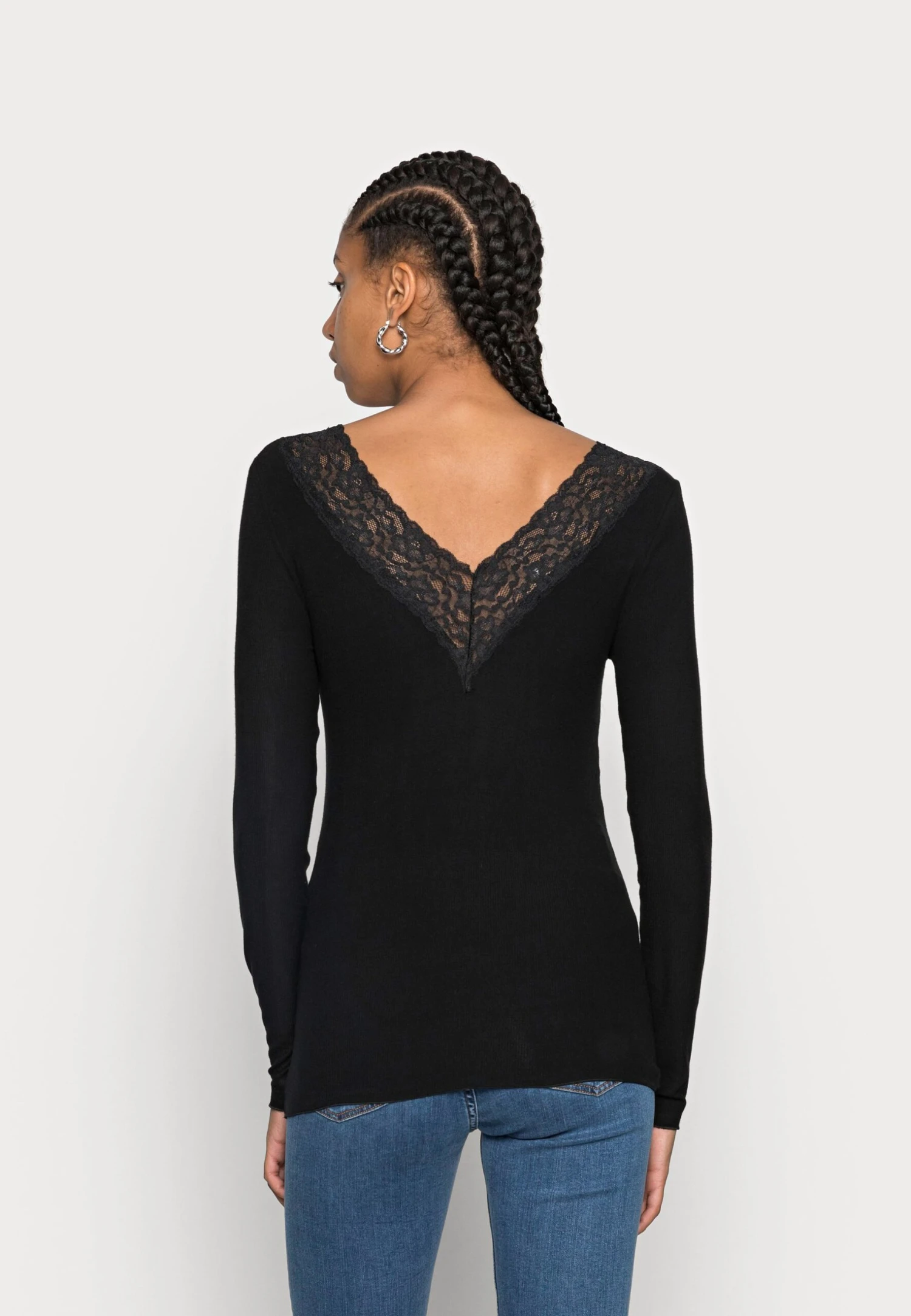 Pieces Pcsiri - Longsleeve - Black 5 Pieces Pcsiri - Longsleeve - Black - Afbeelding 3