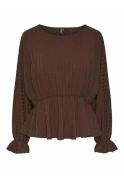 Pieces Langarm Pcsavora - Blouse - Shaved Chocolate 12 Pieces Langarm Pcsavora - Blouse - Shaved Chocolate -Pieces b95a8c703cad4d64996564afdbf1c9b5