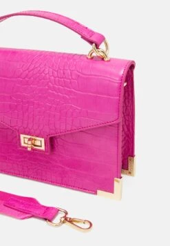 Pieces Pcabbelin Cross Body - Handtas - Hot Pink/Gold -Pieces ba39813b706c468b913fe31adce6e8e5