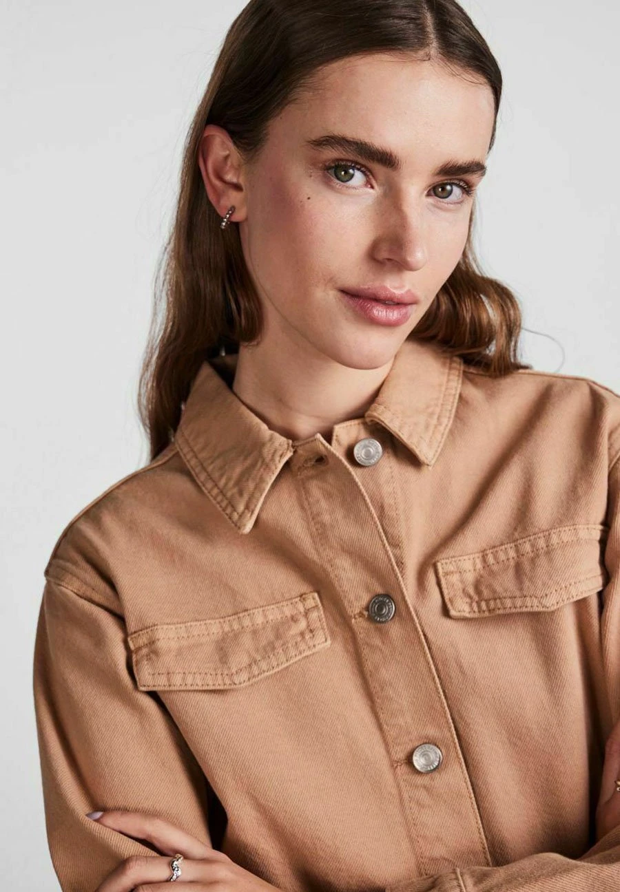 Pieces Pctessie - Spijkerjas - Indian Tan 6 Pieces Pctessie - Spijkerjas - Indian Tan - Afbeelding 4