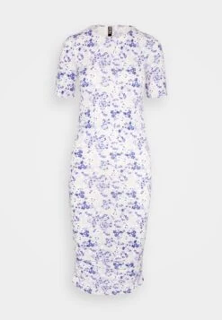 Pieces Pcnala Ruching Dress - Jerseyjurk - Kentucky Blue -Pieces bbe5fd35e0064fd690aae14df26f38b1