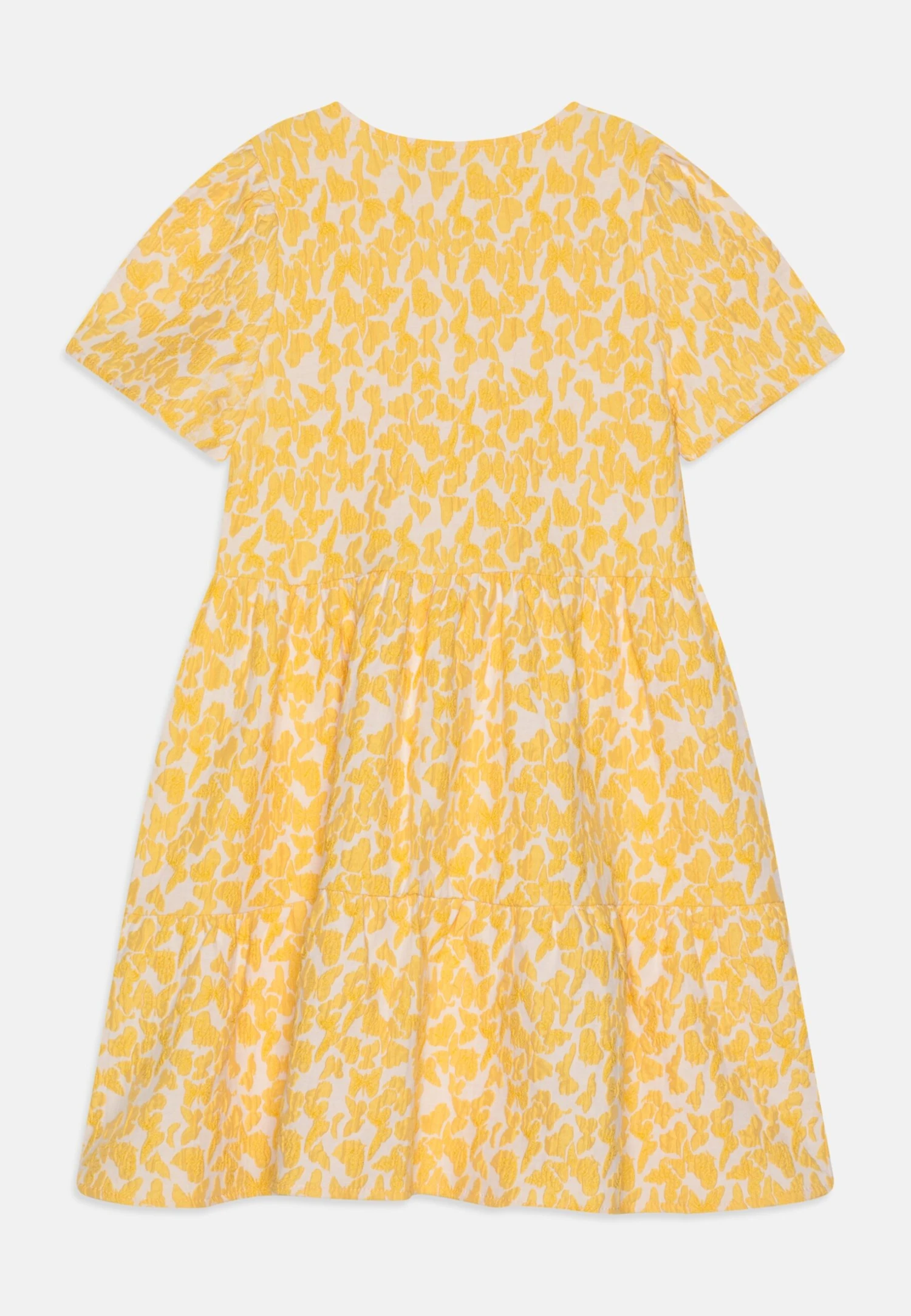Pieces Kids Pkmaya Wrap Dress - Jurk - Yellow 4 Pieces Kids Pkmaya Wrap Dress - Jurk - Yellow - Afbeelding 2