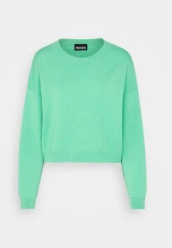 Pieces Pchesa O Neck Cropped - Trui - Irish Green -Pieces bff8c6f930d74b8db5517fab57902ed0