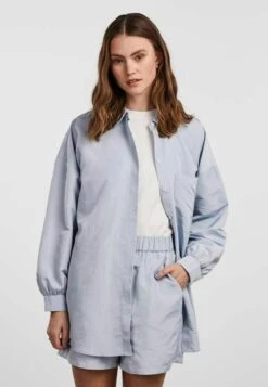 Pieces À Manches Longues - Overhemdblouse - Kentucky Blue