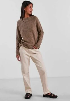 Pieces Pcjulianals- Trui - Fossil -Pieces c251bdfb1e3a4a80b3d1cd2dbe2f52ee