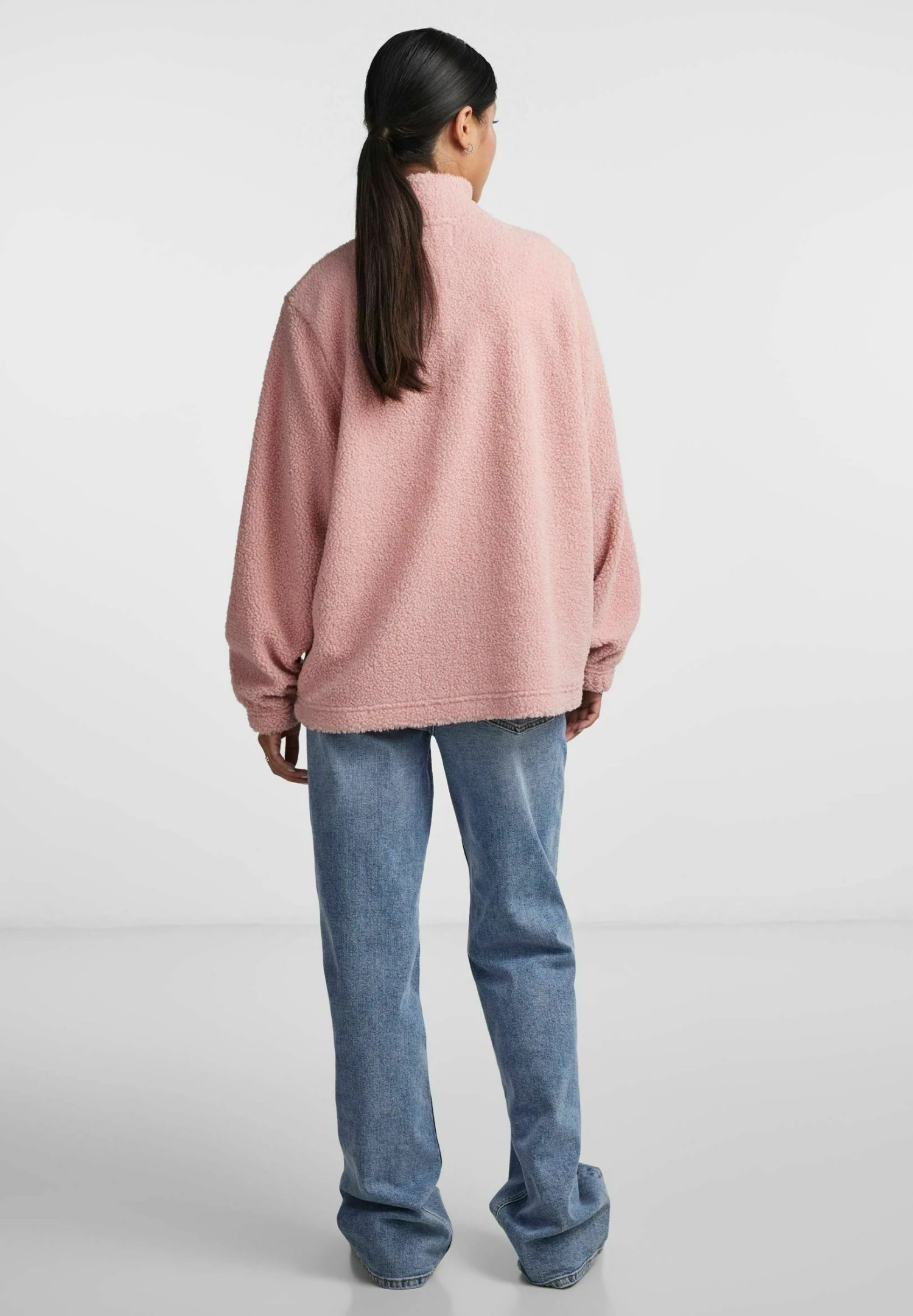 Pieces Teddy Pcdufla - Fleecejas - Silver Pink 5 Pieces Teddy Pcdufla - Fleecejas - Silver Pink - Afbeelding 3