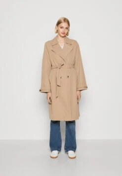 Pieces Pcjikkie Belt - Trenchcoat - Silver Mink