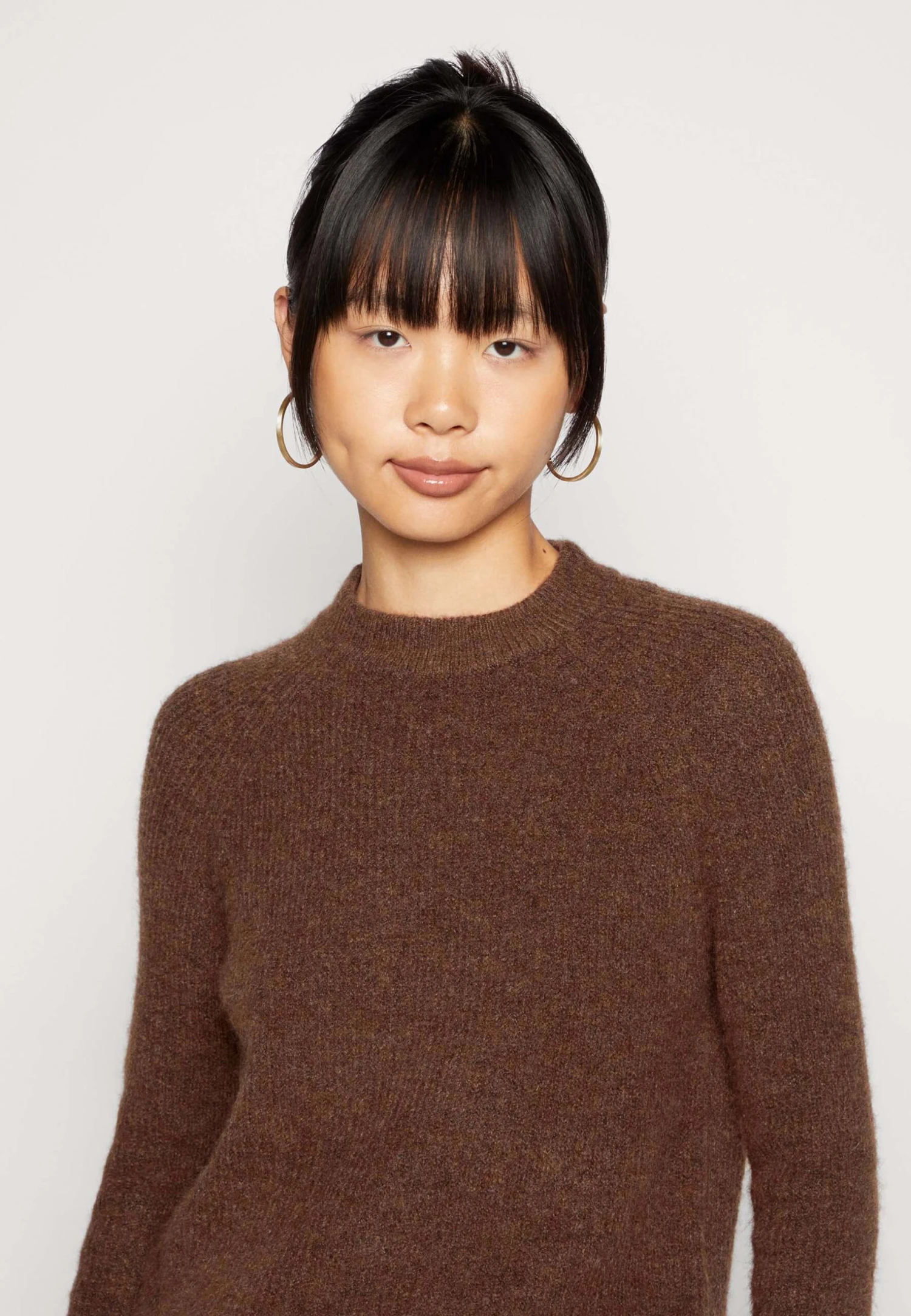 Pieces Pcellen O Neck- Trui - Chicory Coffee 6 Pieces Pcellen O Neck- Trui - Chicory Coffee - Afbeelding 4