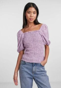 Pieces Mit Kurzen Ärmeln Jecka - Blouse - Lavender