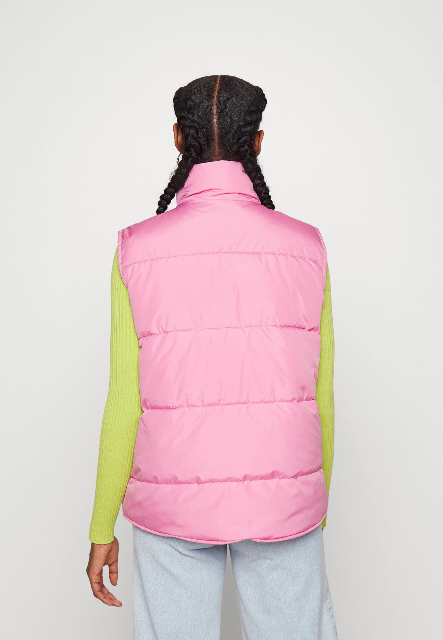 Pieces Petite Pctee Waistcoat - Bodywarmer - Begonia Pink 6 Pieces Petite Pctee Waistcoat - Bodywarmer - Begonia Pink - Afbeelding 4
