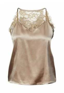 Pieces Pclua Singlet - Pyjamashirt - Beige -Pieces cb618d3e83774999949aa0ebb1d5c98f