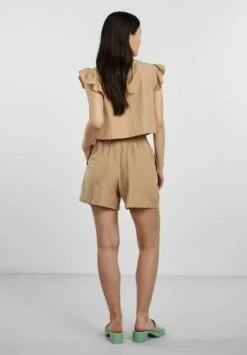 Pieces Pcmilano - Shorts - Beige -Pieces cc5a980ac6bb483ab0c7bacee45cd55e