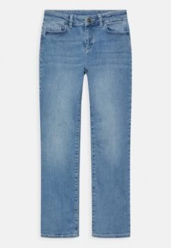 Pieces Kids Lana Wide Jeans- Bootcut Jeans - Light Blue Denim