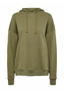 Pieces Pcchilli Ls Oversized Noos Bc - Hoodie - Deep Lichen Green