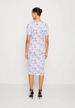 Pieces Pcnala Ruching Dress - Jerseyjurk - Kentucky Blue -Pieces d1203b161fc9425f89516281369c01a7