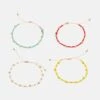 Pieces Pcdassi Bracelet 4 Pack - Armband - Gold-Coloured/Multi 2 Pieces Pcdassi Bracelet 4 Pack - Armband - Gold-Coloured/Multi -Pieces d256614021e349a8a28d83cf15e6a23e
