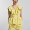 Pieces Pcchrilina - Blouse - Pale Banana -Pieces d3b0f4cbfa8c4c1995542b02342b8e58