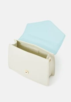 Pieces Pccelina Crossbody - Handtas - Cloud Dancer/Blue -Pieces d49694a17ded4a21888947fdc24d89d5