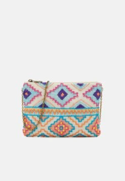 Pieces Pcosana- Clutch - Candy Pink Multicoloured