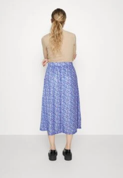 Pieces Pcgweno Midi Skirt - A-Lijn Rok - Granada Sky/Vista Blue -Pieces d64acb6731274fb4a0937802f96457fc
