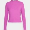 Pieces Petite Pcnicca - Longsleeve - Radiant Orchid