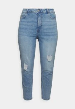 Pckesia Mom Ank- Slim Fit Jeans - Light Blue Denim 10 Pckesia Mom Ank- Slim Fit Jeans - Light Blue Denim -Pieces d76bbb139cf44045b6b22e5d16a550be