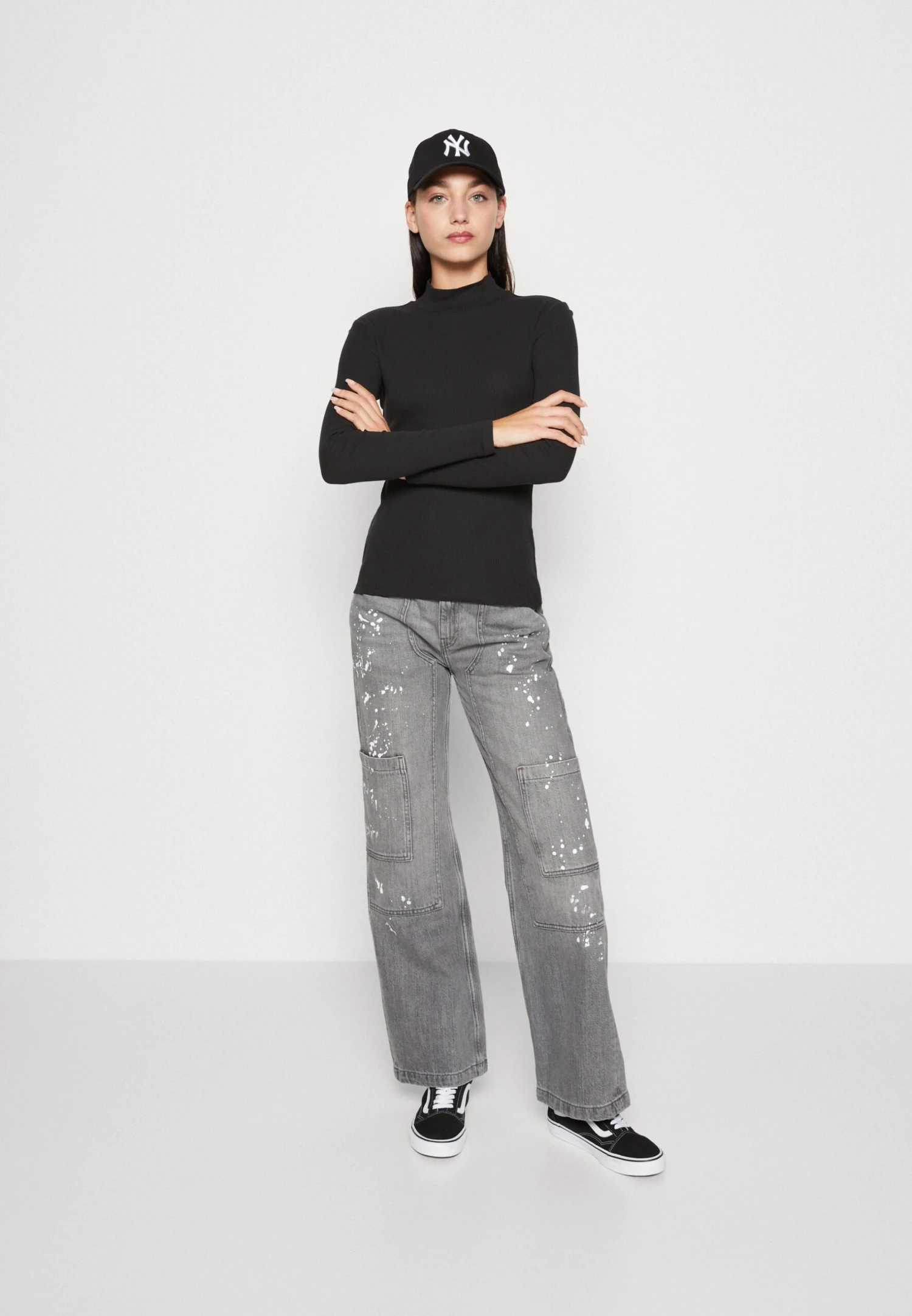 Pieces Pcruka T-Neck - Longsleeve - Black 4 Pieces Pcruka T-Neck - Longsleeve - Black - Afbeelding 2