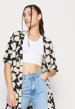 Pieces Pcnya 2/4 Sleeve Kimono - Lichte Jas - Sky Captain -Pieces d8ccb0b7ea7d46a7bafac14ae3788009