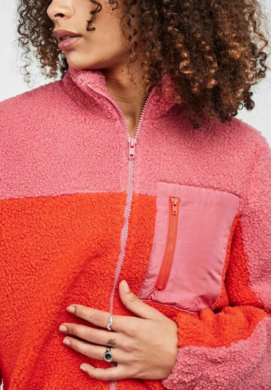 Pieces Teddy Pcdufla - Fleecejas - Fruit Dove 6 Pieces Teddy Pcdufla - Fleecejas - Fruit Dove - Afbeelding 4