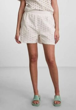 Pieces Højtaljede Pclilla - Shorts - Cloud Dancer