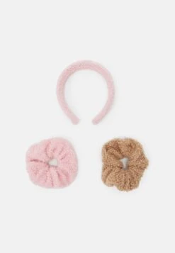 Pieces Kids Lpnusa Hairband Scrunchie Unisex Set- Haaraccessoire - Strawberry Pink/Dijon