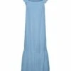 Pieces Midi Jilly - Jurk - Airy Blue -Pieces dd57280862f94beaba947550b1b9e28a
