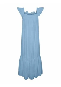 Pieces Midi Jilly - Jurk - Airy Blue