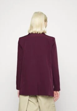 Pieces Pcbossy Ls Noos - Halflange Jas - Grape Wine -Pieces dd6326f04bb6468bbea370009230e0c7