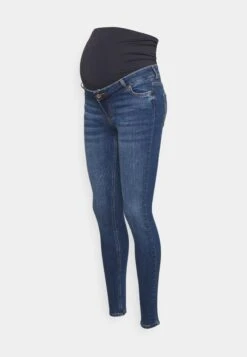 Pieces Maternity Pmdelly- Jeans Skinny Fit - Medium Blue Denim