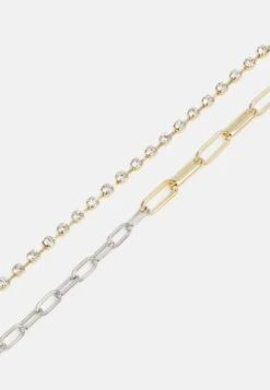 Pieces Pcoketia Set - Ketting - Gold-Coloured/Silver-Coloured -Pieces e033cb71c3ce40dba9d319cb70b8be2f