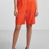 Pieces Pctally - Shorts - Tangerine Tango -Pieces e6c26761f44144649f11d90ff745471c