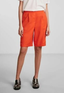 Pieces Pctally - Shorts - Tangerine Tango