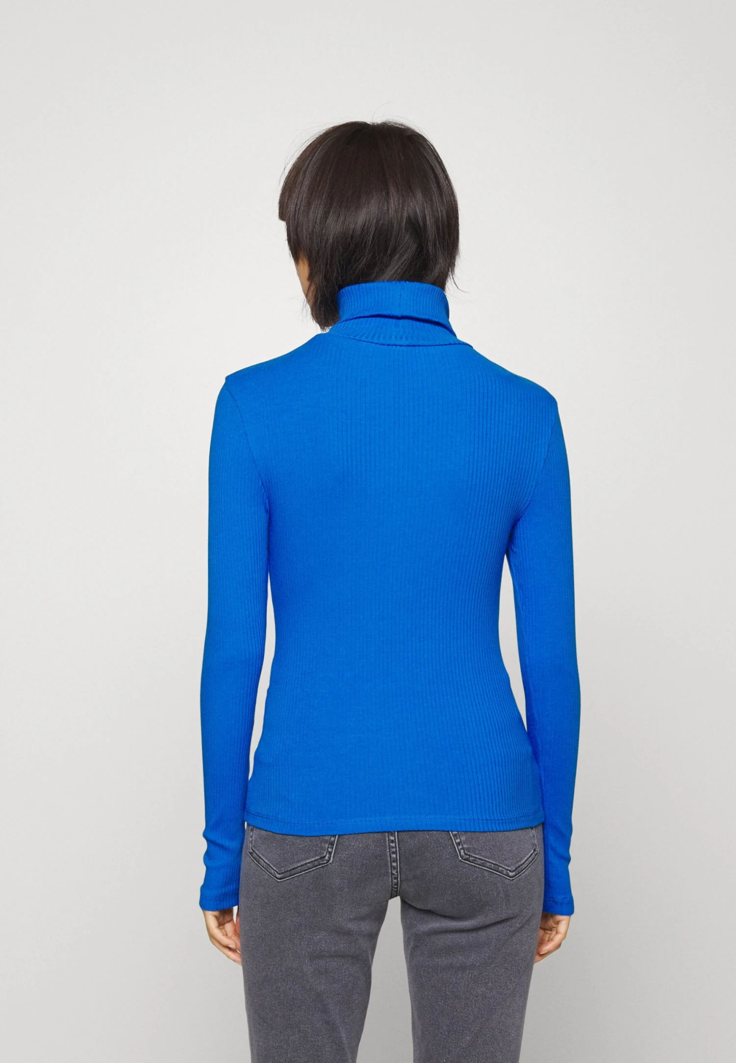 Pieces Petite Pckitte Rollneck - Longsleeve - Princess Blue 5 Pieces Petite Pckitte Rollneck - Longsleeve - Princess Blue - Afbeelding 3